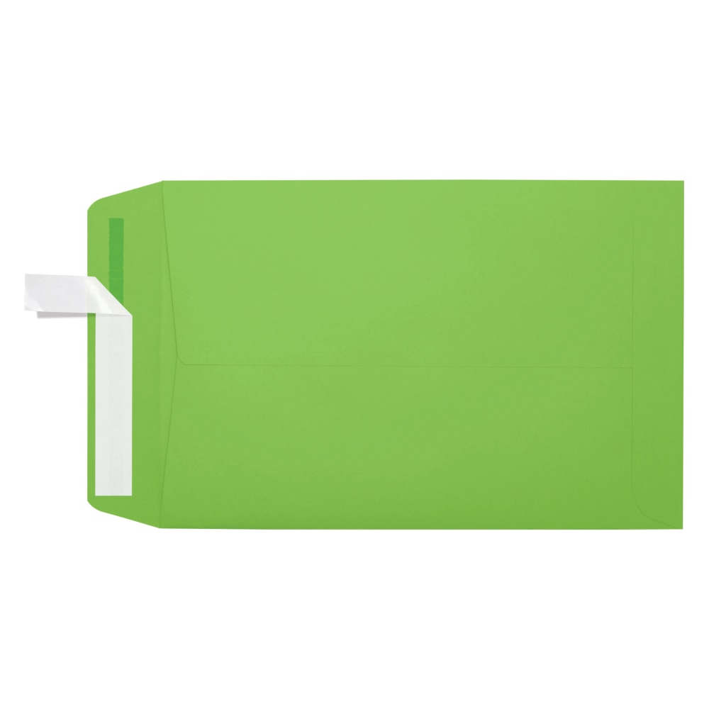 LUX #6 1/2 Open-End Envelopes, Peel & Press Closure, Limelight, Pack Of 1, 000 MPN:LUX-1644-101-1M