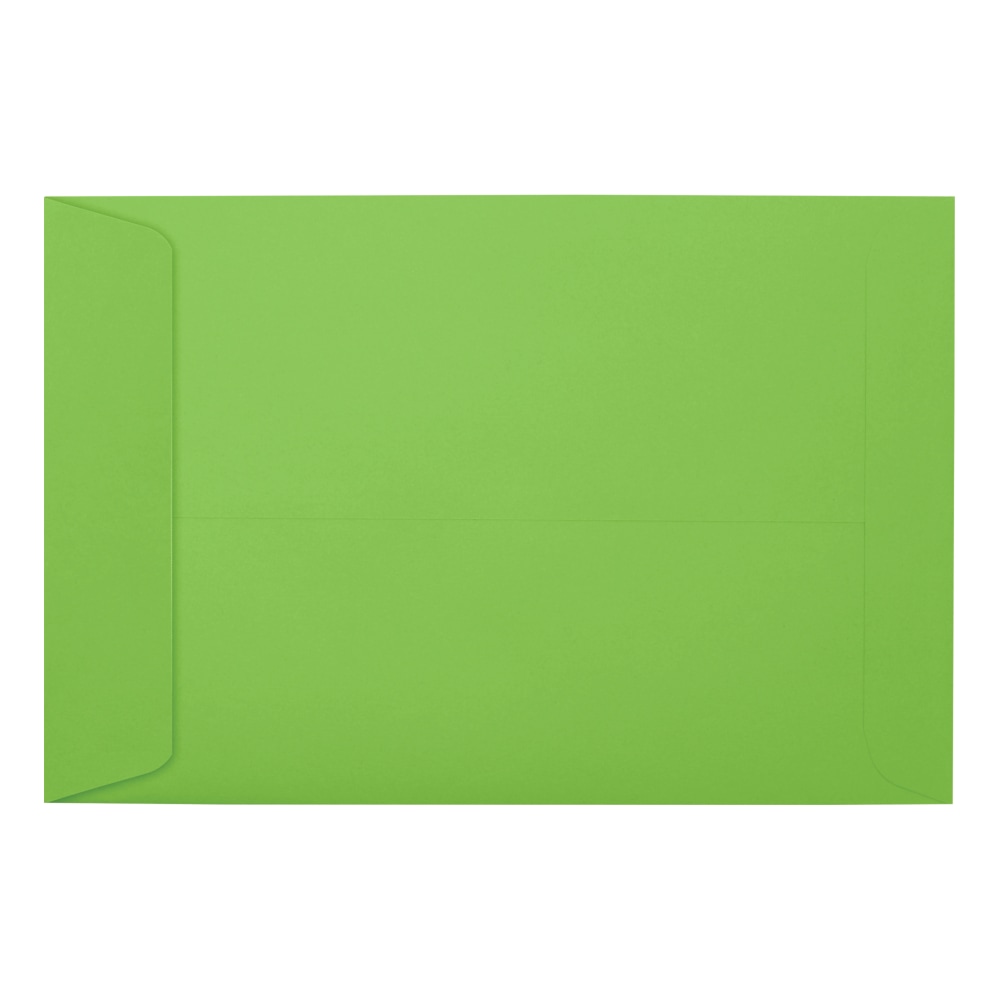 LUX #6 1/2 Open-End Envelopes, Peel & Press Closure, Limelight, Pack Of 50 MPN:LUX-1644-101-50