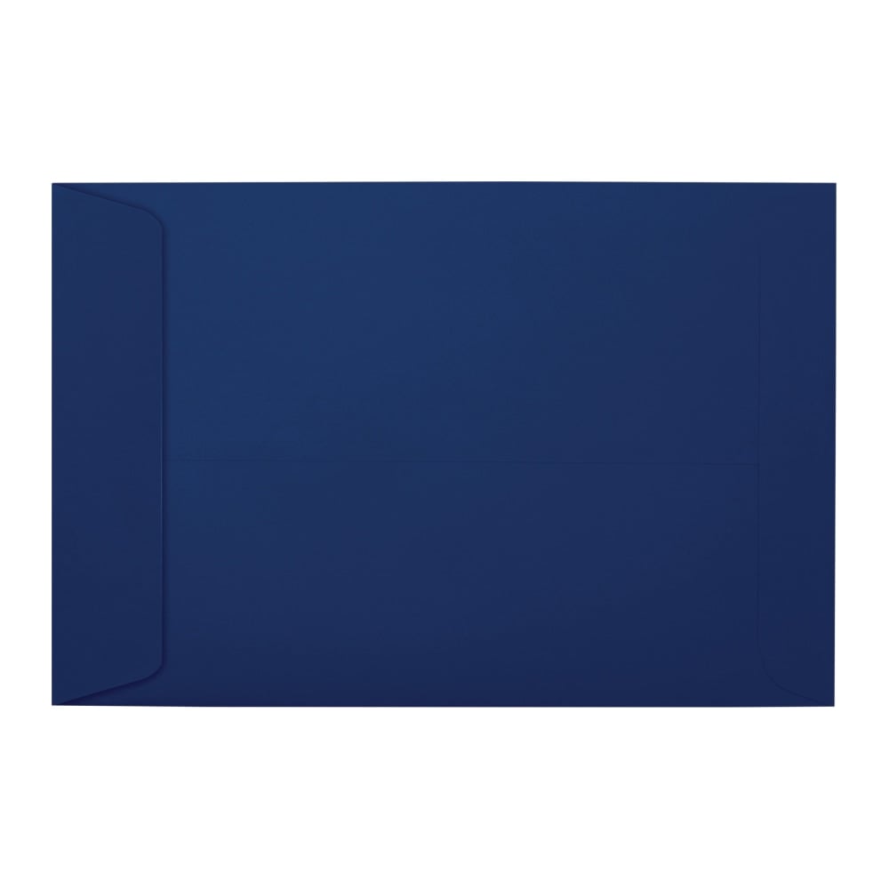 LUX #6 1/2 Open-End Envelopes, Peel & Press Closure, Navy, Pack Of 50 MPN:LUX-1644-103-50