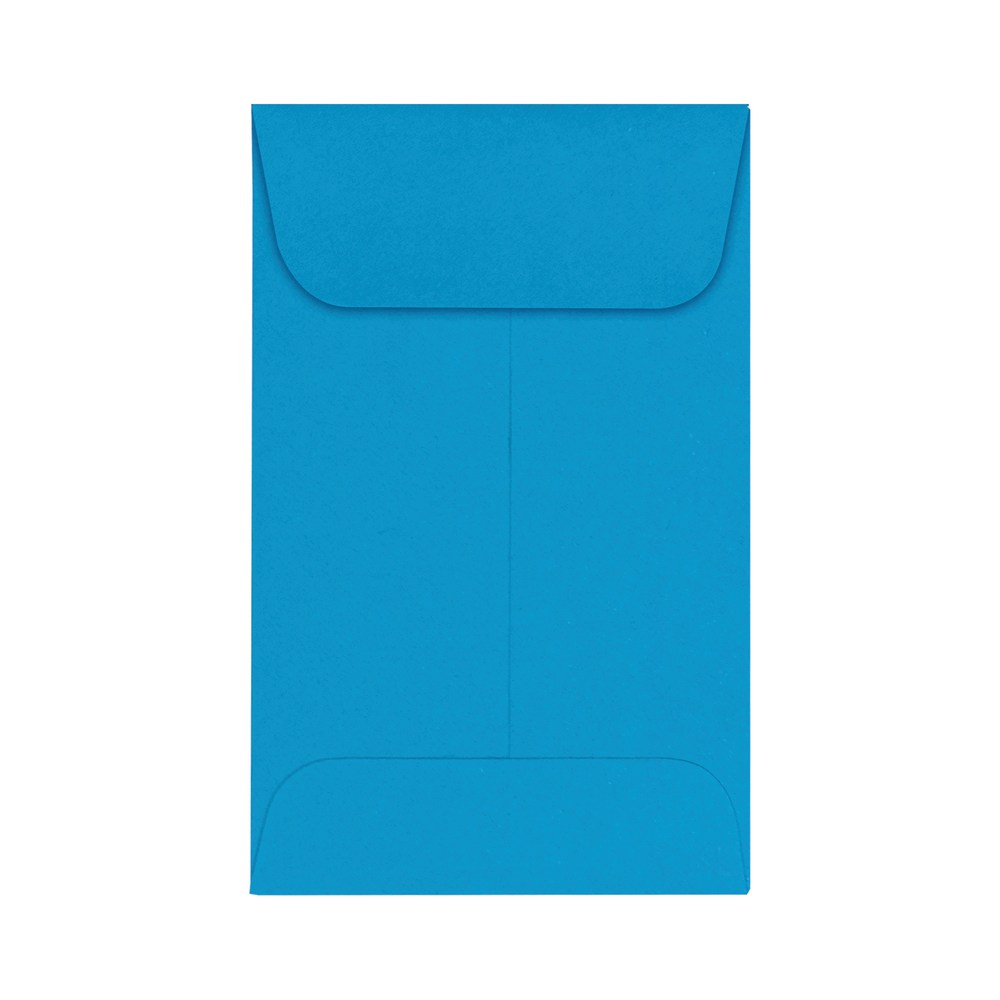 LUX Coin Envelopes, #1, Gummed Seal, Pool, Pack Of 500 MPN:LUX-1CO-102-500