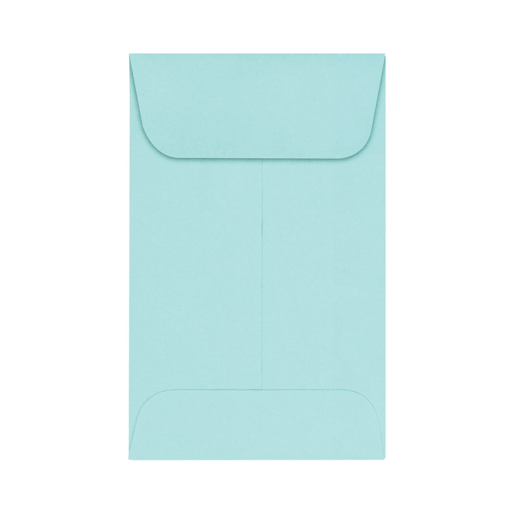 LUX Coin Envelopes, #1, Gummed Seal, Seafoam, Pack Of 1, 000 MPN:LUX-1CO-113-1M