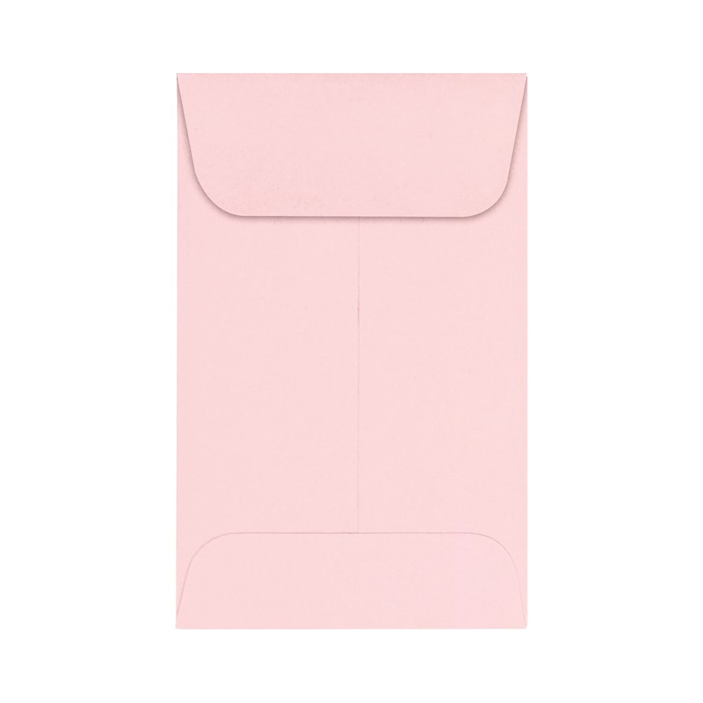 LUX Coin Envelopes, #1, Gummed Seal, Candy Pink, Pack Of 1, 000 MPN:LUX-1CO-14-1M