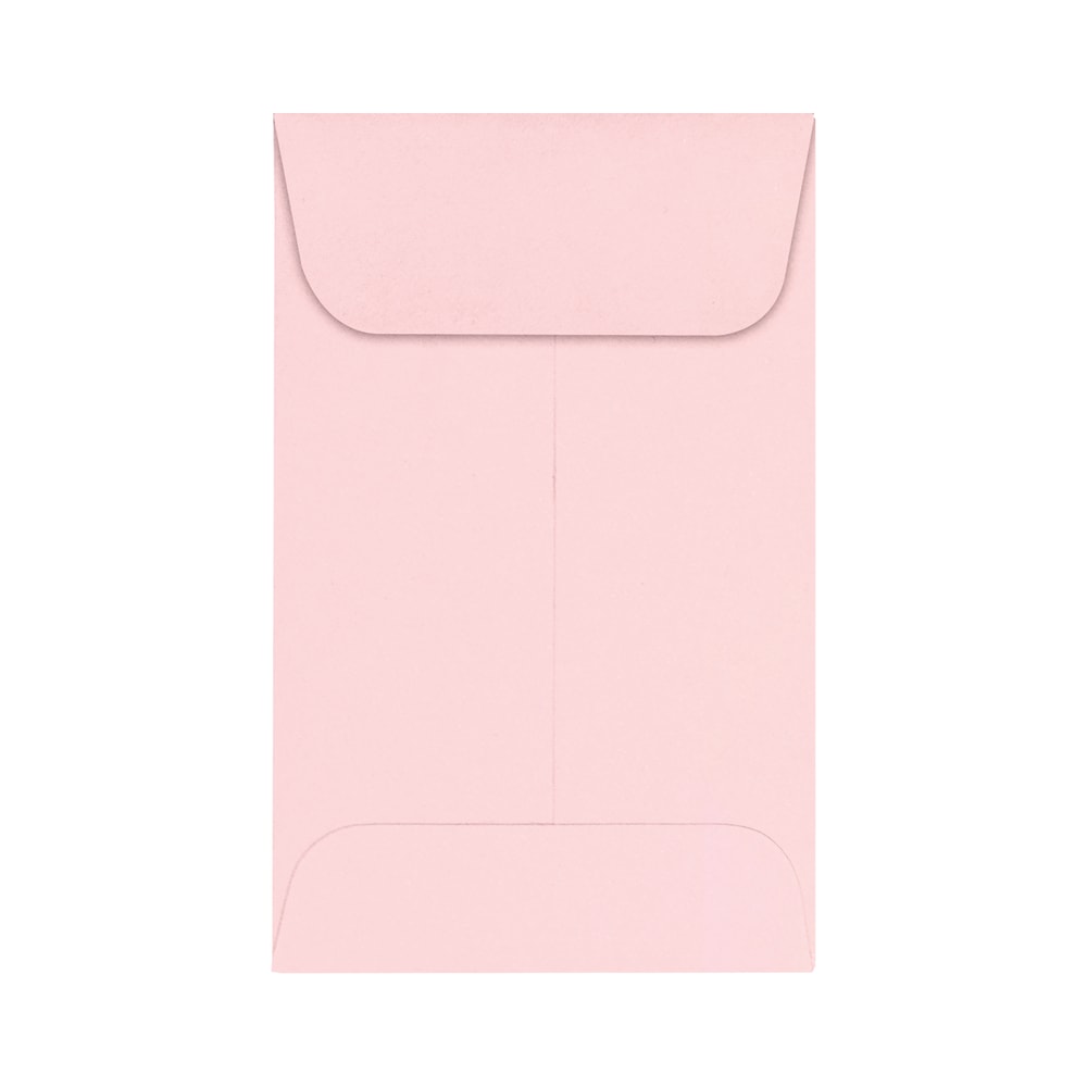 LUX Coin Envelopes, #1, Gummed Seal, Candy Pink, Pack Of 250 MPN:LUX-1CO-14-250