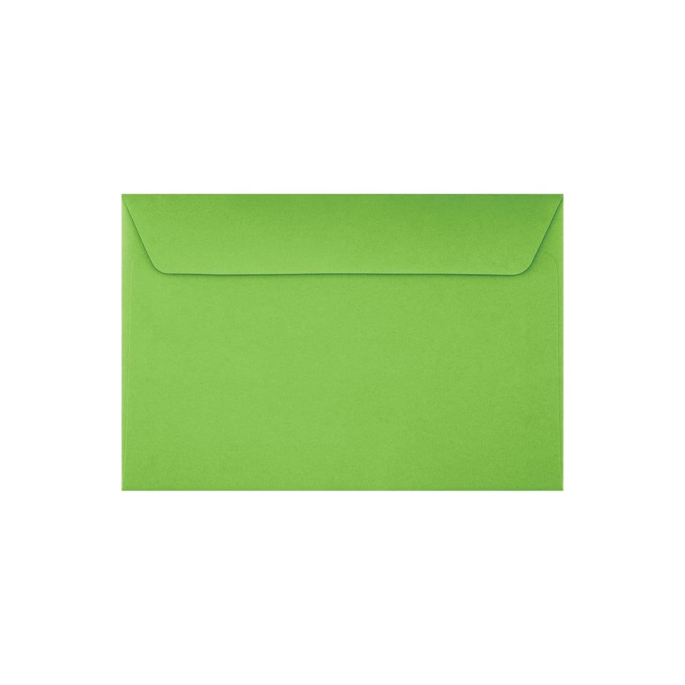 LUX Booklet 6in x 9in Envelopes, Peel & Press Closure, Limelight, Pack Of 250 MPN:LUX-4820-101-250