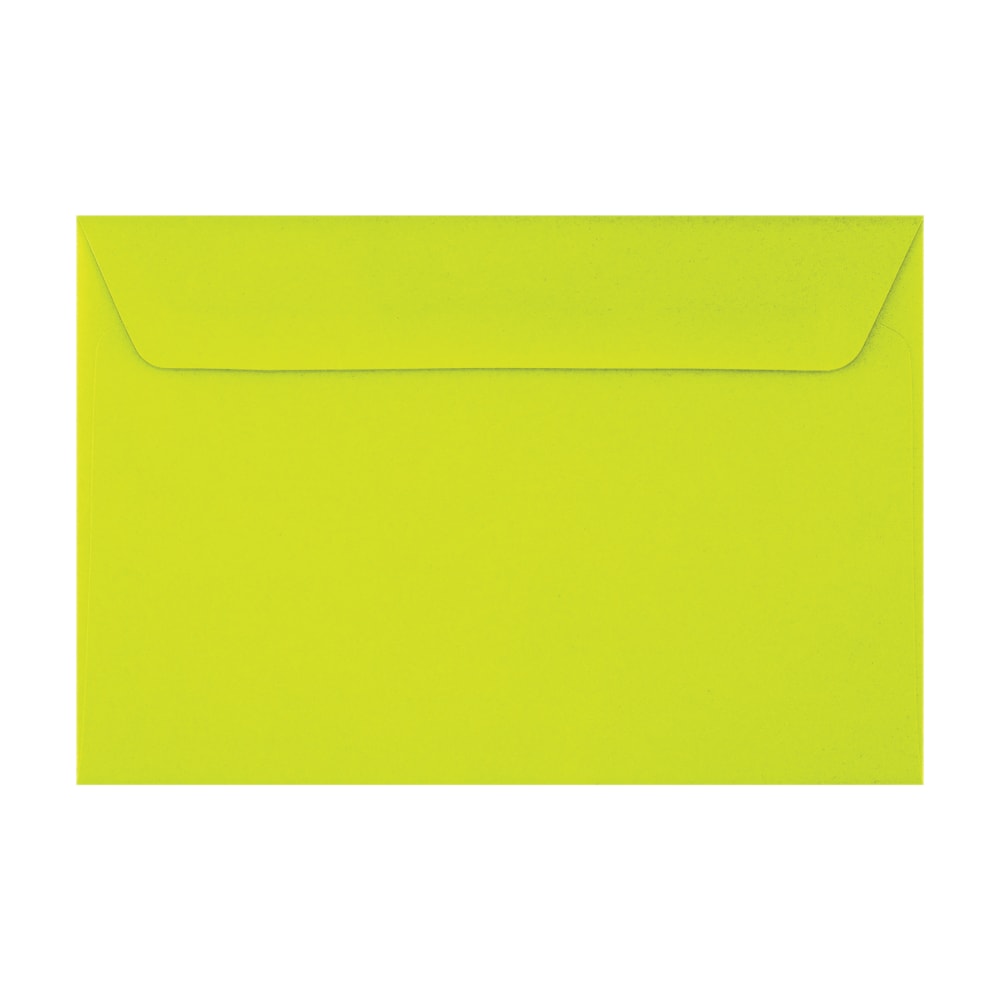 LUX Booklet 6in x 9in Envelopes, Peel & Press Closure, Wasabi, Pack Of 500 MPN:LUX-4820-L22-500
