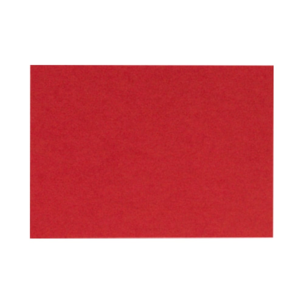 LUX Mini Flat Cards, #17, 2 9/16in x 3 9/16in, Ruby Red, Pack Of 250 MPN:EX4080-18-250