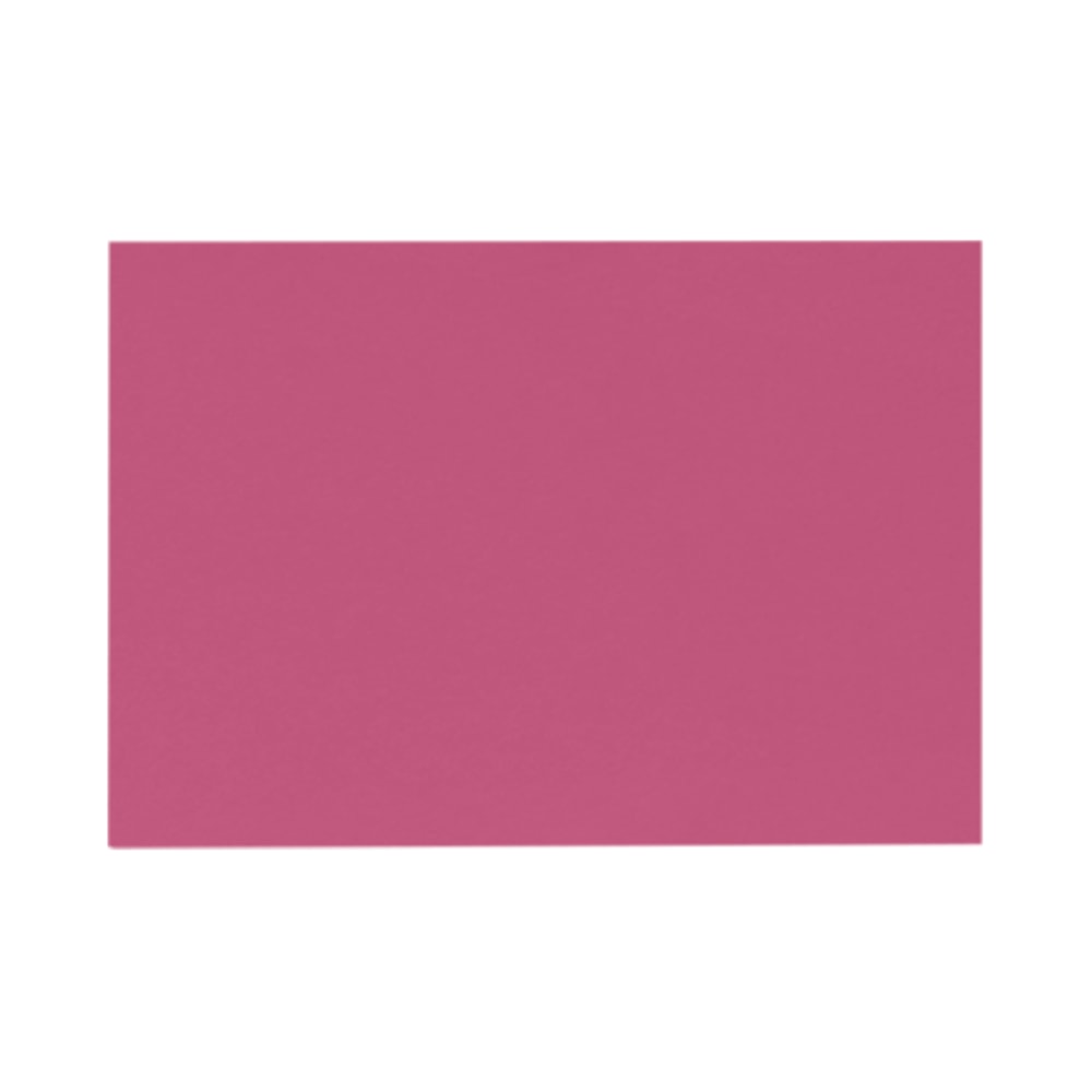 LUX Flat Cards, A6, 4 5/8in x 6 1/4in, Magenta Pink, Pack Of 50 MPN:EX4030-10-50