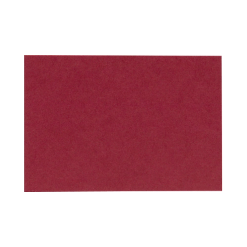 LUX Flat Cards, A9, 5 1/2in x 8 1/2in, Garnet Red, Pack Of 50 MPN:EX4060-26-50