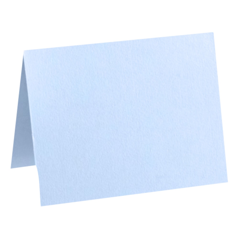 LUX Folded Cards, A6, 4 5/8in x 6 1/4in, Baby Blue, Pack Of 50 MPN:EX5030-13-50