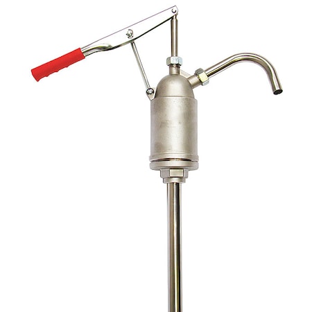 Hand Drum Pump, Stainless Steel, 3/4In OD MPN:5500