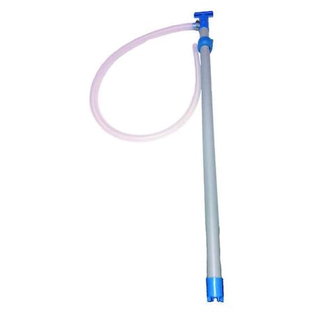Hand Drum Pump, Piston, PVC, 5 gpm, 10 psi MPN:ACT2870
