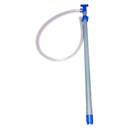 Hand Drum Pump, Piston, PVC, 5 gpm, 10 psi MPN:ACT2873