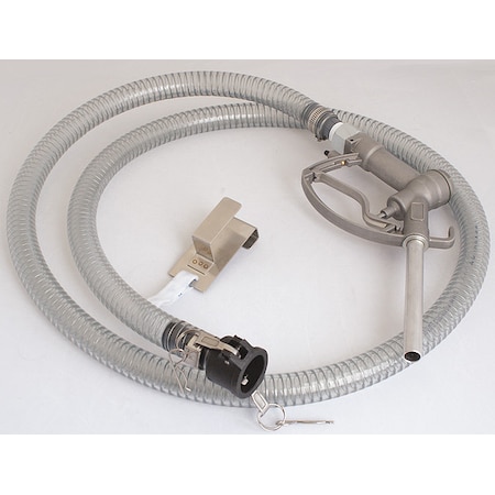 DischargeHoseKit, 1inDia, 8ftL, PVC MPN:IBC-HK-8A2C