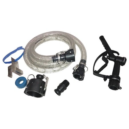 Hose Kit, Dia.1 In, Polypropylene, Camlok MPN:IBC-HK-8P2C