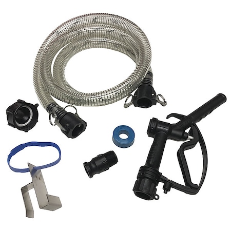 Hose Kit, Dia.1 In, Polypropylene, 8 GPM MPN:IBC-HK-8P2F
