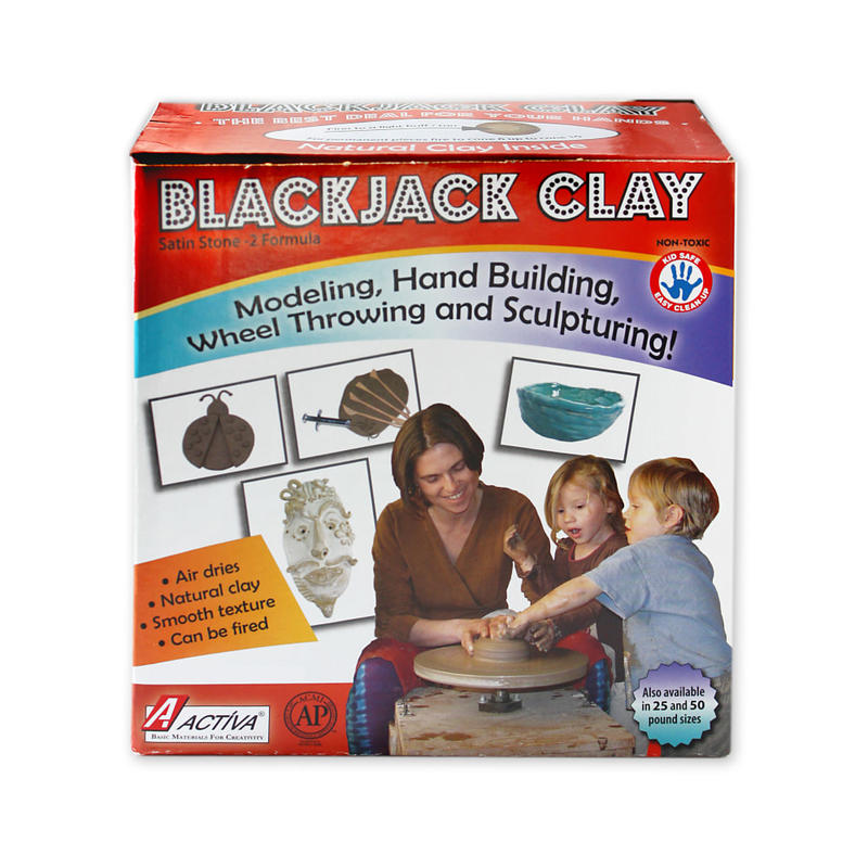 Activa Products Blackjack Clay, 25 Lb MPN:8025