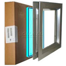 Louver & Steel Beveled Vision Lite VLFEZ2430BPPFPAK 24