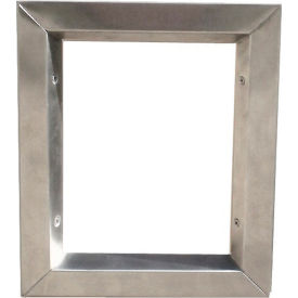 Air Louvers Stainless Steel Beveled Vision Lite VLFEZS 12