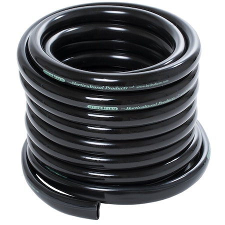 Black Tubing 25Ft., 1/2