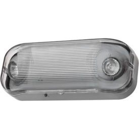 Lithonia Lighting® Indura® Wet Location Emergency Light w/ Halogen & Lamp 120/277V Gray WLTU GY MR