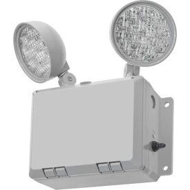 Lithonia Lighting® Indura® Wet Location Emergency Light 9.6V 1.9W Gray WLTU LED