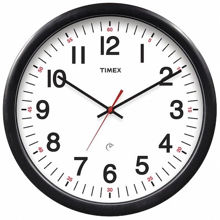 Set and Forget Wall Clock 14.25, w/5 Year MPN:46032