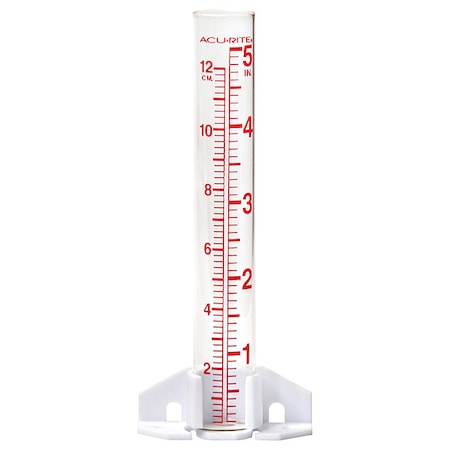 Glass Rain Gauge, w/Vial MPN:00810A3