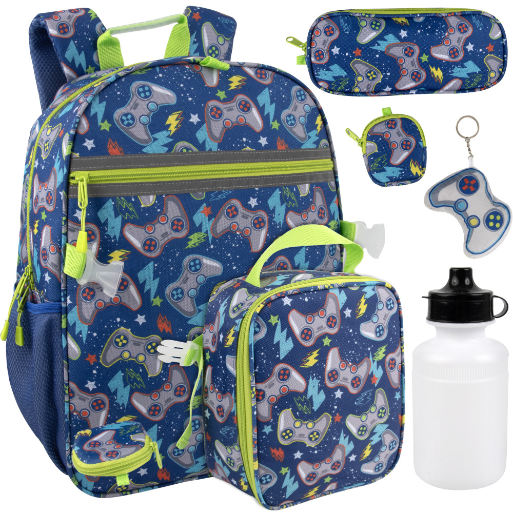 Trailmaker 6-in-1 Backpack Set, Blue Gamer, Total Qty 1 MPN:4079