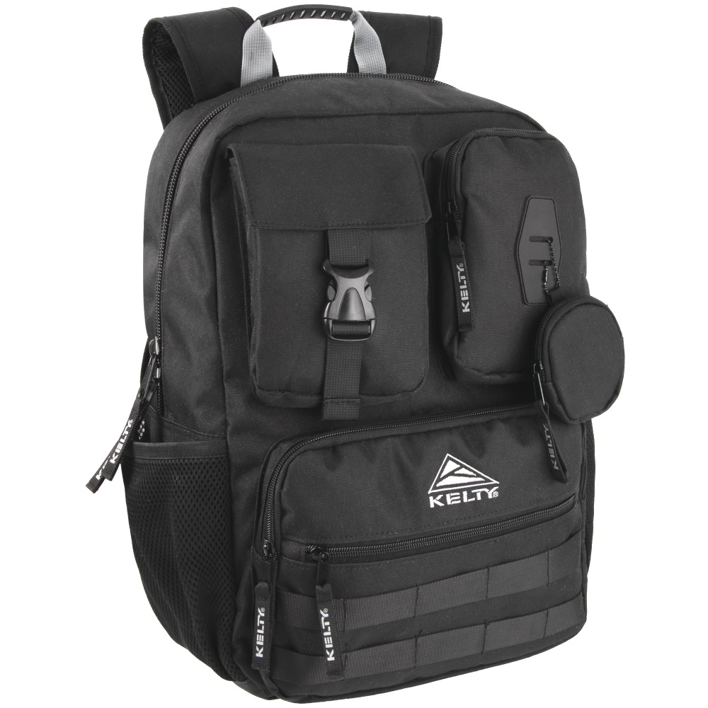 Kelty 4370 Multi-Pocket Backpack With 17in Laptop Sleeve, Black, Total Qty 1 MPN:4370