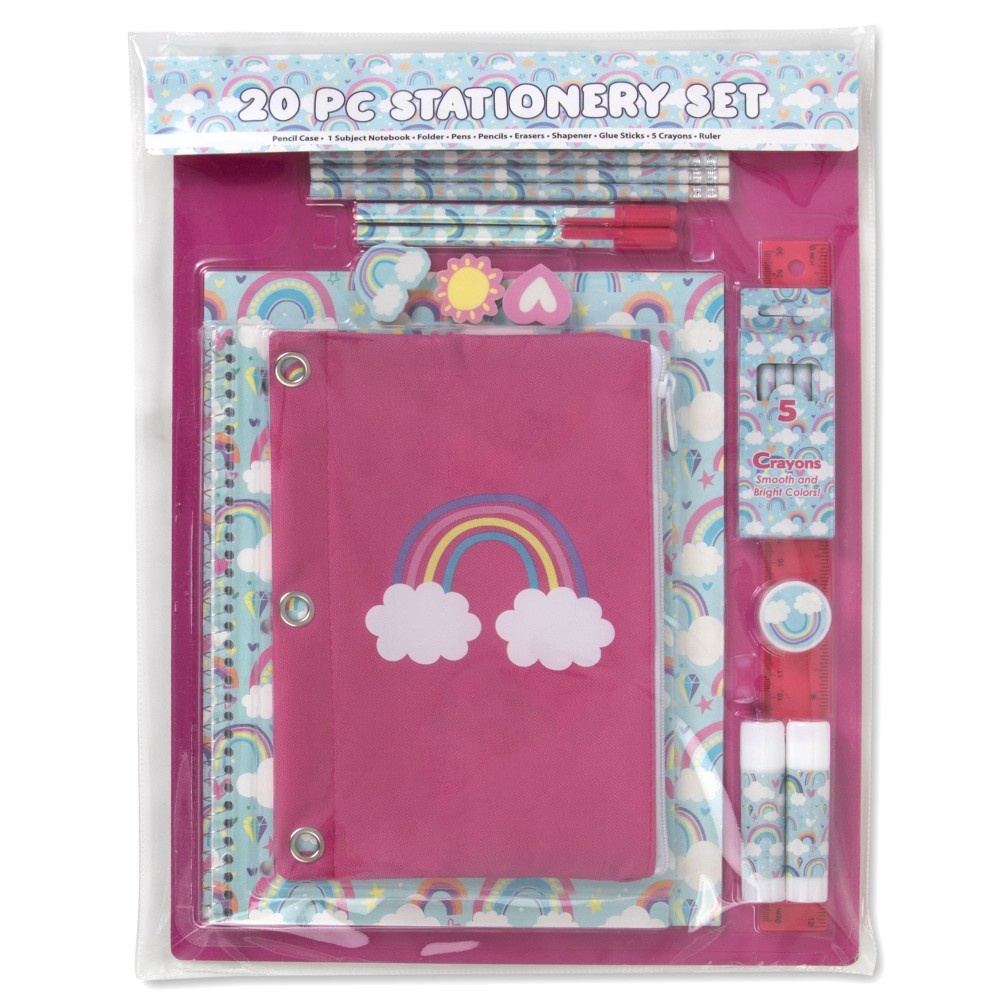 Trailmaker 20-Piece School Supply Kit, Cloud MPN:SS7477