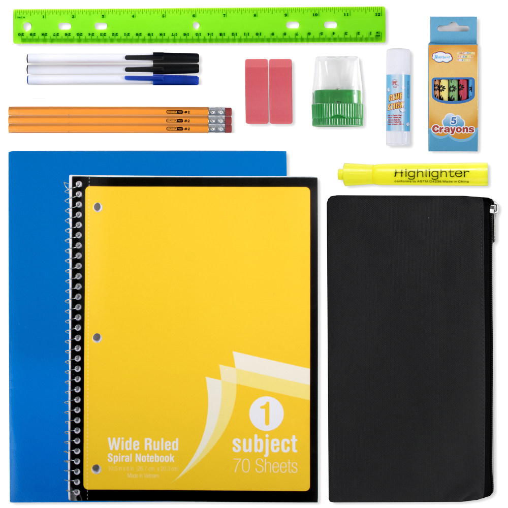Trailmaker 20-Piece School Supply Kit MPN:SS7669