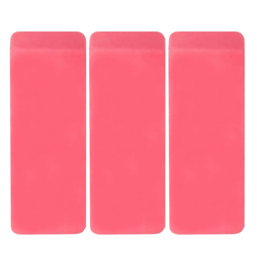 Trailmaker Rubber Erasers, 2-1/4in x 3/4in, Pink, Pack Of 100 Erasers, Set Of 3 Packs MPN:SS7313Q100