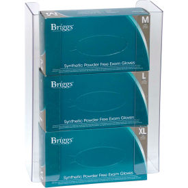 Omnimed® Clear PETG Glove Box Holder Triple 305362