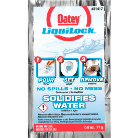 Oatey 31417 Liquilock™ Gell For Toilet Removal 31417 - Pkg Qty 50