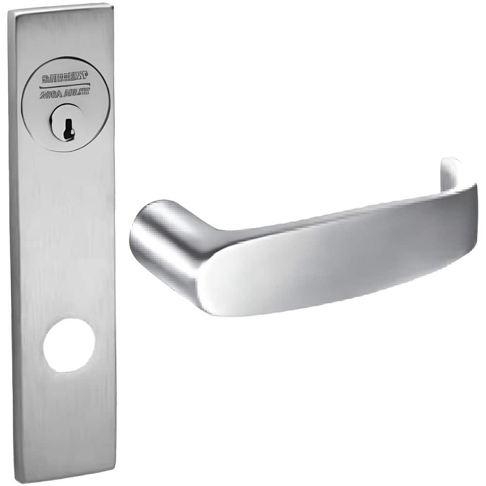 Lever Locksets, Lockset Type: Entrance , Key Type: Keyed Different , Back Set: 2-3/4 (Inch), Cylinder Type: Conventional , Material: Metal  MPN:8271-12V LE1L 2