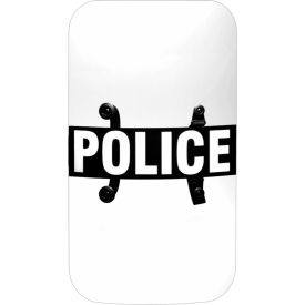 Paulson Riot Control Body Police Shield Non-Ballistic Polycarbonate Clear 24