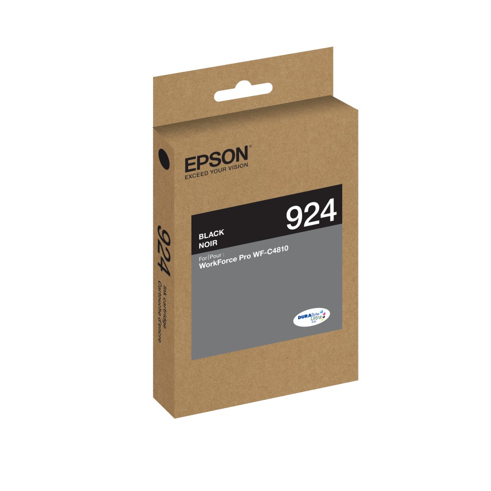Epson T924 DURABrite Ultra Genuine Black Ink Cartridge, T924120 (Min Order Qty 4) MPN:T924120