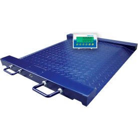 Adam Equipment PTM Series Drum Platform Scale With AE403 LCD Indicator 1100 lb x 0.2 lb PTM 500+AE403