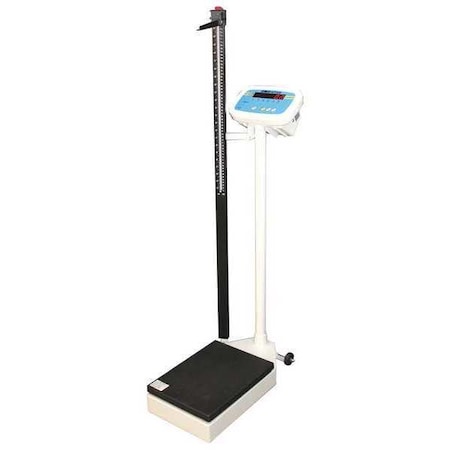 Backlit LCD Health Scale, 300kg/600 lb. Cap., 0.05kg/0.1 lb. Graduations MPN:MDW-300L