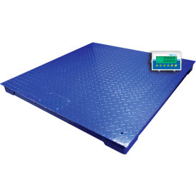 Adam Equipment PT Series Platform Scale With LCD Indicator 4'x4' 5000 lb x 1 lb PT 312-5+AE403