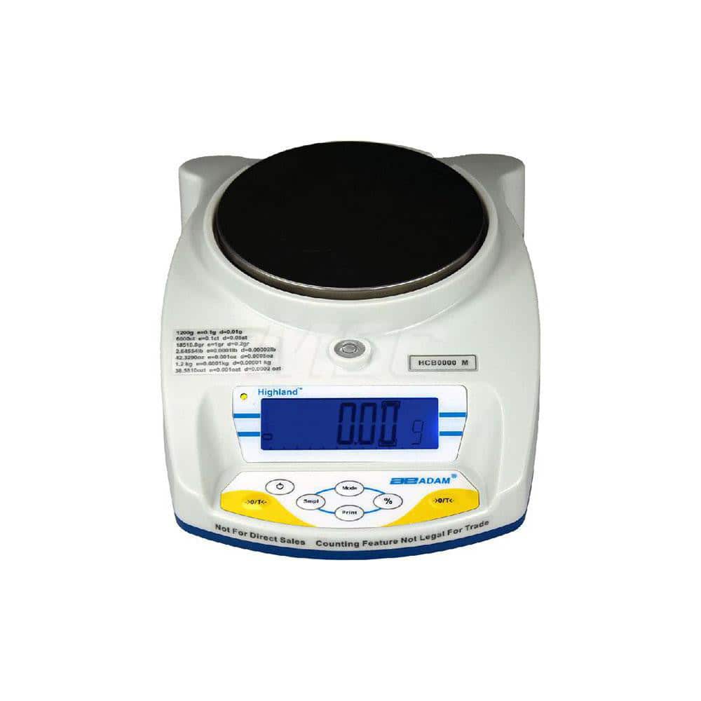 Portion Control & Counting Bench Scales, System Of Measurement: grams, kilograms, ounces, pounds , Capacity: 600.000 , Graduation: 0.0200  MPN:HCB 602AM