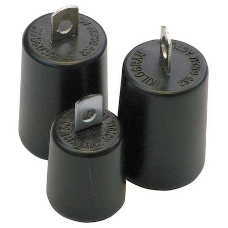 Triple Beam Balance Weights, Black, Steel MPN:700100225