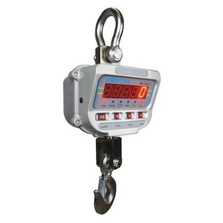 Crane Scale, LED, 5000kg/10, 000 lb. Cap. MPN:IHS 10A