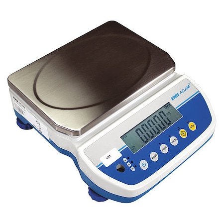 Compact Bench Scale, Digital, 6 lb. Cap. MPN:LBX3