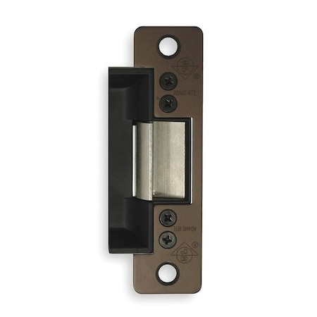 Electric Door Strike, Steel, Dark Bronze, For Use With: Cylindrical Locksets with Deadlatches MPN:7100-510-313-00