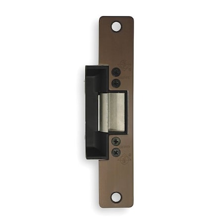Electric Door Strike, Steel, Dark Bronze, For Use With: Cylindrical Locksets with Deadlatches MPN:7130-510-313-00