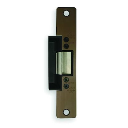 Electric Door Strike, Steel, Dark Bronze, For Use With: Cylindrical Locksets with Deadlatches MPN:7130-540-313-00