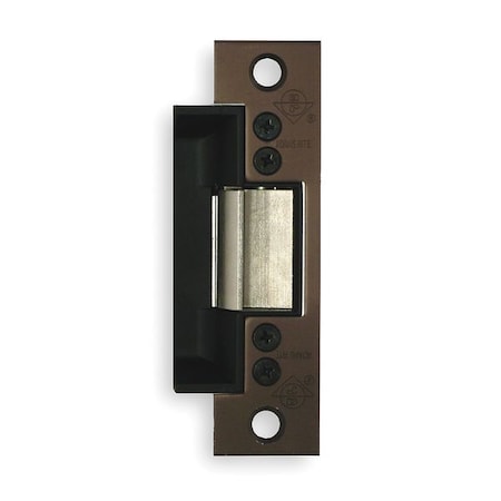 Electric Door Strike, Steel, Dark Bronze, For Use With: Cylindrical Locksets with Deadlatches MPN:7140-540-313-00