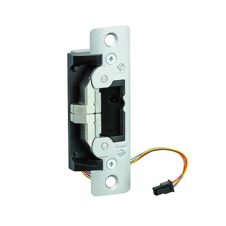 Electric Door Strike, Bronze, Clear Anodized, For Use With: Cylindrical Locksets with Deadlatches MPN:7401-130