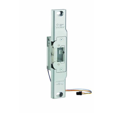 Electric Door Strike, Stainless Steel, Clear Anodized, For Use With: Rim Exit Device MPN:74R2-130